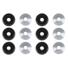 Arruela Vedação Aço e PVC 6mm 1/4" 6 peças