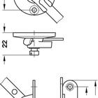 Artic Abert Baixo Reg Trav 225mm Aco