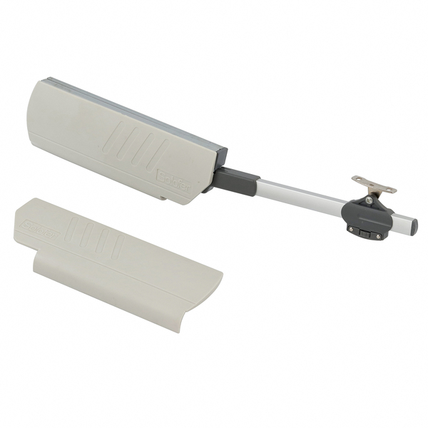 Articulador para Porta 60º 6kg Alumínio Branco Zamar