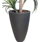 Árvore Artificial Yucca Toque Real Com Vaso Vietnamita Preto