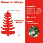 Árvore De Natal 1,20m Verde 90 Galhos - Casambiente Natal013