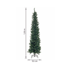 Árvore de Natal Atenas 150cm Plástico Verde 252 Galhos Cromus