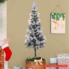 Árvore De Natal Com Neve 200 Galhos 1,5m  - Casambiente Natal