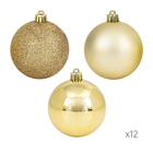 Árvore de Natal Decorada 25 Peças com Bolas, Enfeites, Topo de Árvore e 1 Pisca Pisca