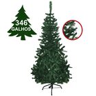 Arvore De Natal Pinheiro 1.50cm Natalino 320 Galhos Festa Com