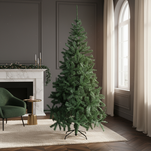 Árvore De Natal Pinheiro Canadense 1,80m 720 Galhos Cheios