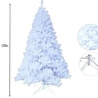 Árvore De Natal Pinheiro Suíço Branco Luxo Premium 346 Galhos