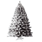 Árvore De Natal Pinheiro Verde Spruce Nevada 180cm 682 Galhos