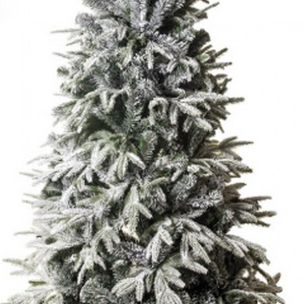 Árvore De Natal Rosário Nevada Pé Ferro 150cm 438 Hastes