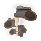 Árvore De Parede Para Gatos Haru 5 Degraus Verde