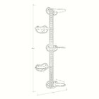 Árvore De Parede Para Gatos Haru 5 Degraus Verde