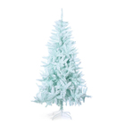 Árvore Natal Cotton - 120h Nevada Azul/branco 90 Cm 1 Unidade