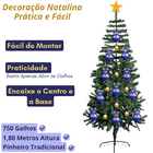 Arvore Natal Sodalita 180cm Com 500 Galhos