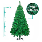 Arvore Natal Sodalita 180cm Com 500 Galhos