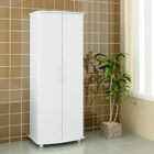 As 810 Bra Armario C/rodizio Para Lavanderia Com Porta-branco