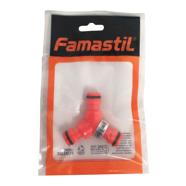 AS DERIVAÇÃO EM Y ENGATE RAPIDO 1 PÇ