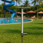 Aspersor Irrigador Jardim Decora 25cm 4 Jatos Água