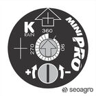 Aspersor Rotor Mini Pro Entrada 1/2 K-rain