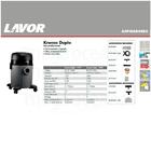 Aspirador De Pó E Água 22l Kronos Duplo 1600w Lavor Wash