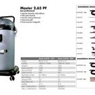 Aspirador De Pó E Água 65l Master 2.65pf 2800w Lavor Wash