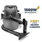 Aspirador De Pó E Água Britânia 6l 1500w Bas71 127v