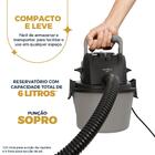 Aspirador De Pó E Água Britânia 6l 1500w Bas71 220v