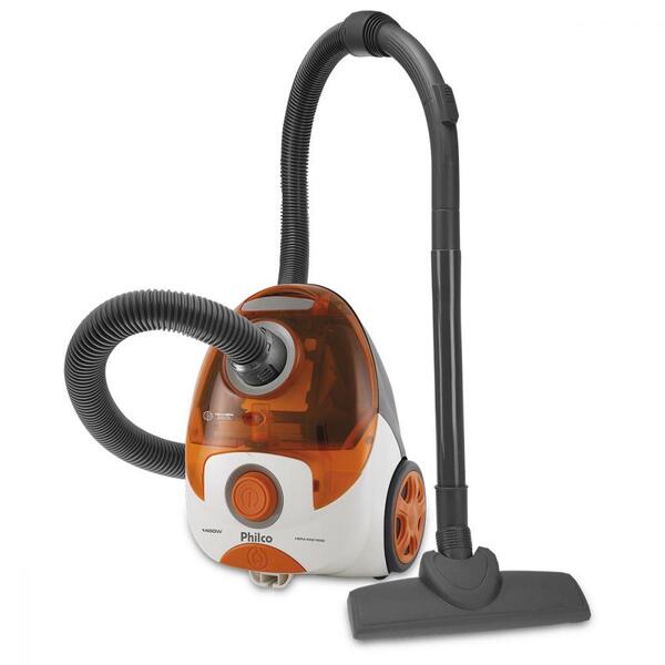 Aspirador De Pó Filtro Hepa Laranja Philco 220v Pas1690