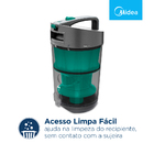 Aspirador De Pó Midea Auster Vca42 220v