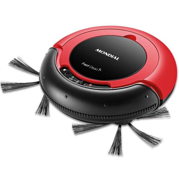 Aspirador De Pó Robô Mondial Fast Clean Rb-01, Sensor Antique