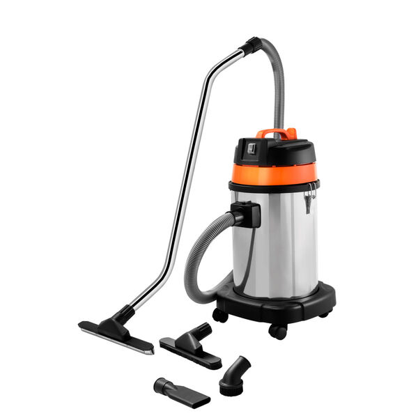 Aspirador De Pó Tramontina 30 Litros Em Aço Inox Para Sólidos