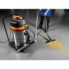 Aspirador De Pó Tramontina 80 Litros Em Aço Inox Para Sólidos