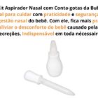 Aspirador Nasal Com Conta Gotas
