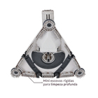 Aspirador para Piscina Triangular Naterial