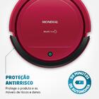 Aspirador Robô Mondial Multi Clean Vermelho Bivolt Rb-09