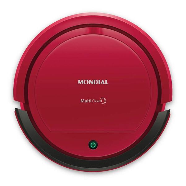 Aspirador Robô Mondial Multi Clean Vermelho Bivolt Rb-09