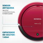 Aspirador Robô Mondial Multi Clean Vermelho Bivolt Rb-09