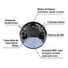 Aspirador Robô Philco 3 Em 1 Com Mop Antiqueda Pas23 Bivolt