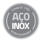 Assadeira Aço Inox 43cm