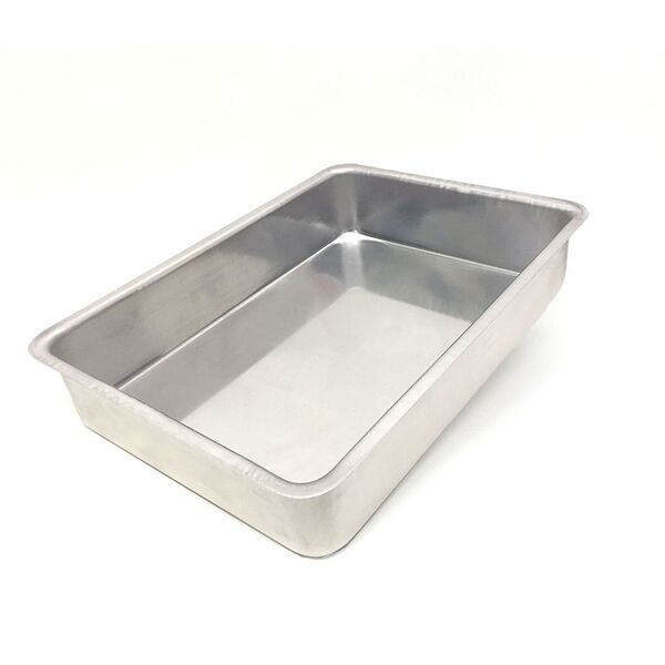 Assadeira Alta De Alumínio Continental Nº4 (38x27x4 5cm)