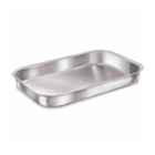 Assadeira Aluminio Polido Retangular Baixa 02 Eirilar