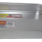 Assadeira Aluminio Polido Retangular Baixa 02 Eirilar