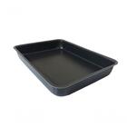 Assadeira Antiaderente Retangular Alta Nº4 Preta Superflon