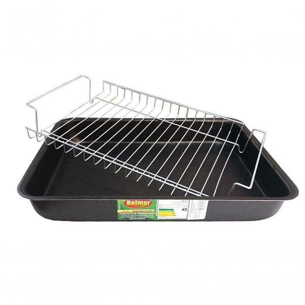 Assadeira Antiaderente Retangular Com Grelha Nº3 Belmar