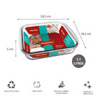 Assadeira Clássica Quadrada 21 Cm