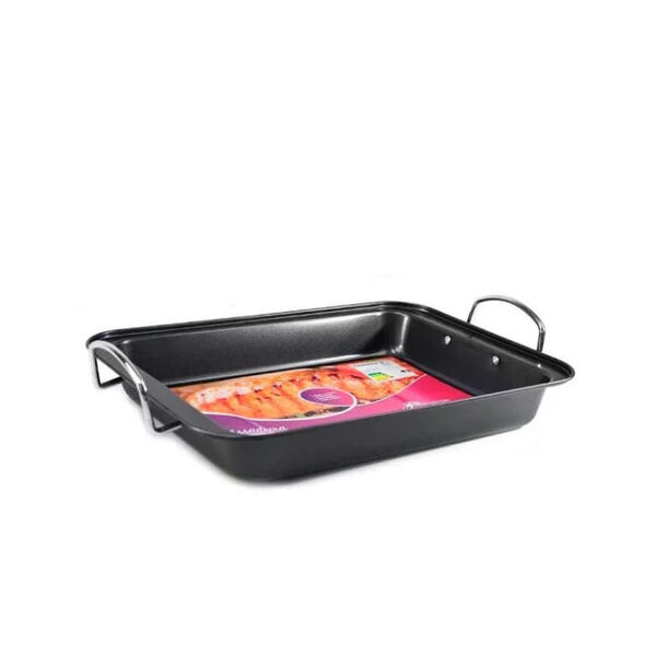 Assadeira Com Alças Antiaderente 38x25x5 - Em Casa Tem