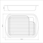 Assadeira Com Grelha Tramontina Alumínio Com Revestimento Ant