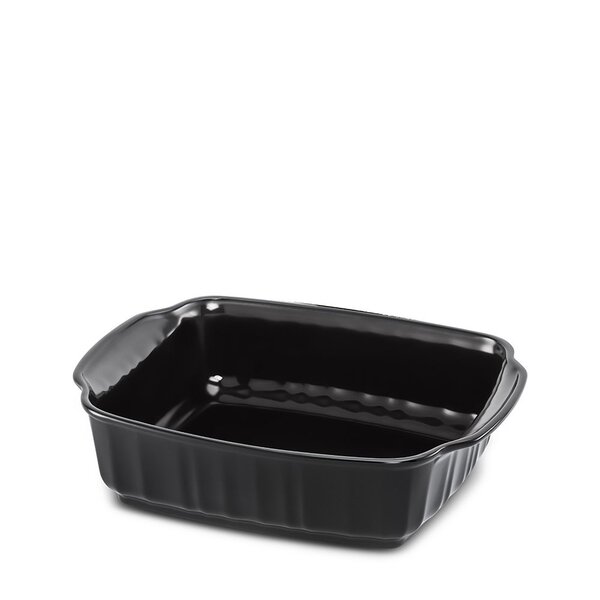 Assadeira De Cerâmica Ceraflame Twist 24x22cm 2000ml Preta