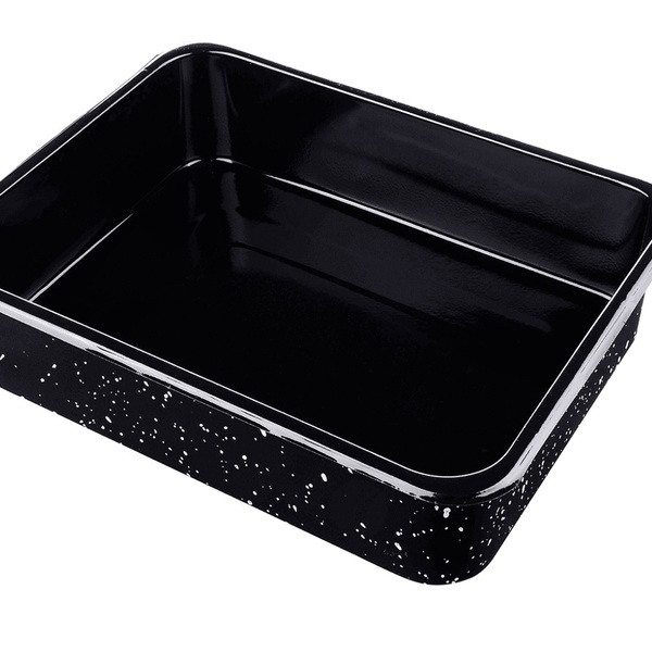 Assadeira Esmaltada Alta 39x31x10 Cm Marca Zanella Travessa