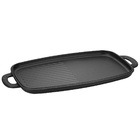 Assadeira Ferro Fundido Multiuso Sem Tampa 36x24x3 5 Cm