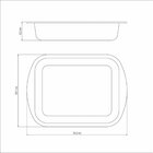 Assadeira Funda Brasil Preta 28 Cm